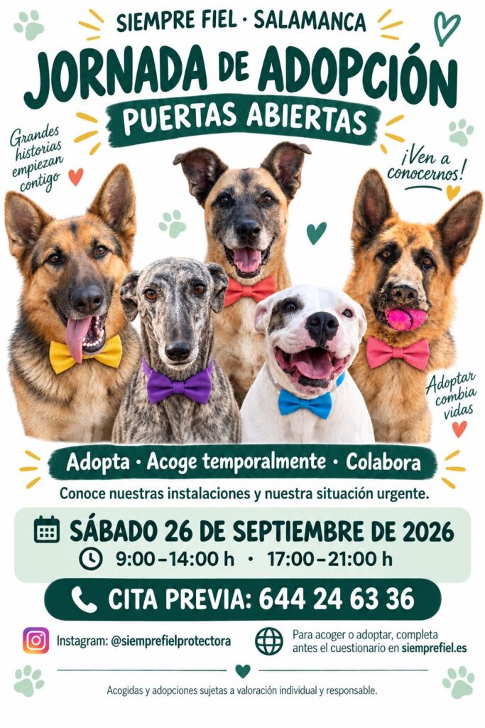 Jornada de adopción: Puertas abiertas